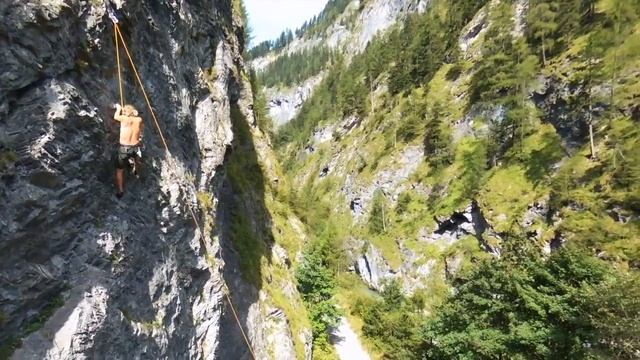 Klettern Klammstein Gastein смотреть онлайн