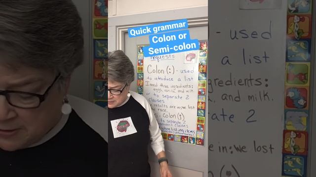 Grammar Lesson:Colon or Semi-Colon смотреть онлайн