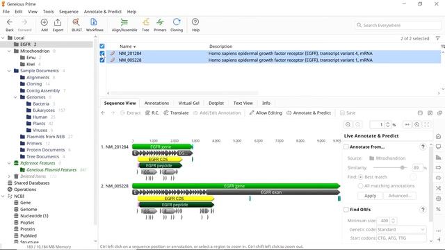 How To Perform Analyses In Geneious Prime