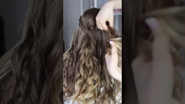 Мальвинка с плетением от Оли Романовой и популярная плойка 28 мм BE728 от Be-Uni Diving Collection