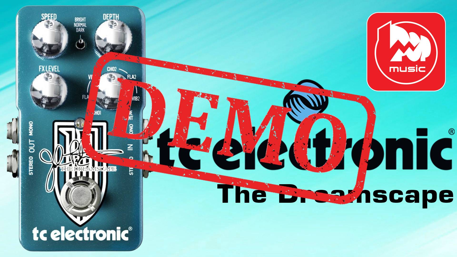 ГИТАРНЫЙ ЭФФЕКТ TC ELECTRONIC THE DREAMSCAPE - демонстрация звучания смотреть онлайн