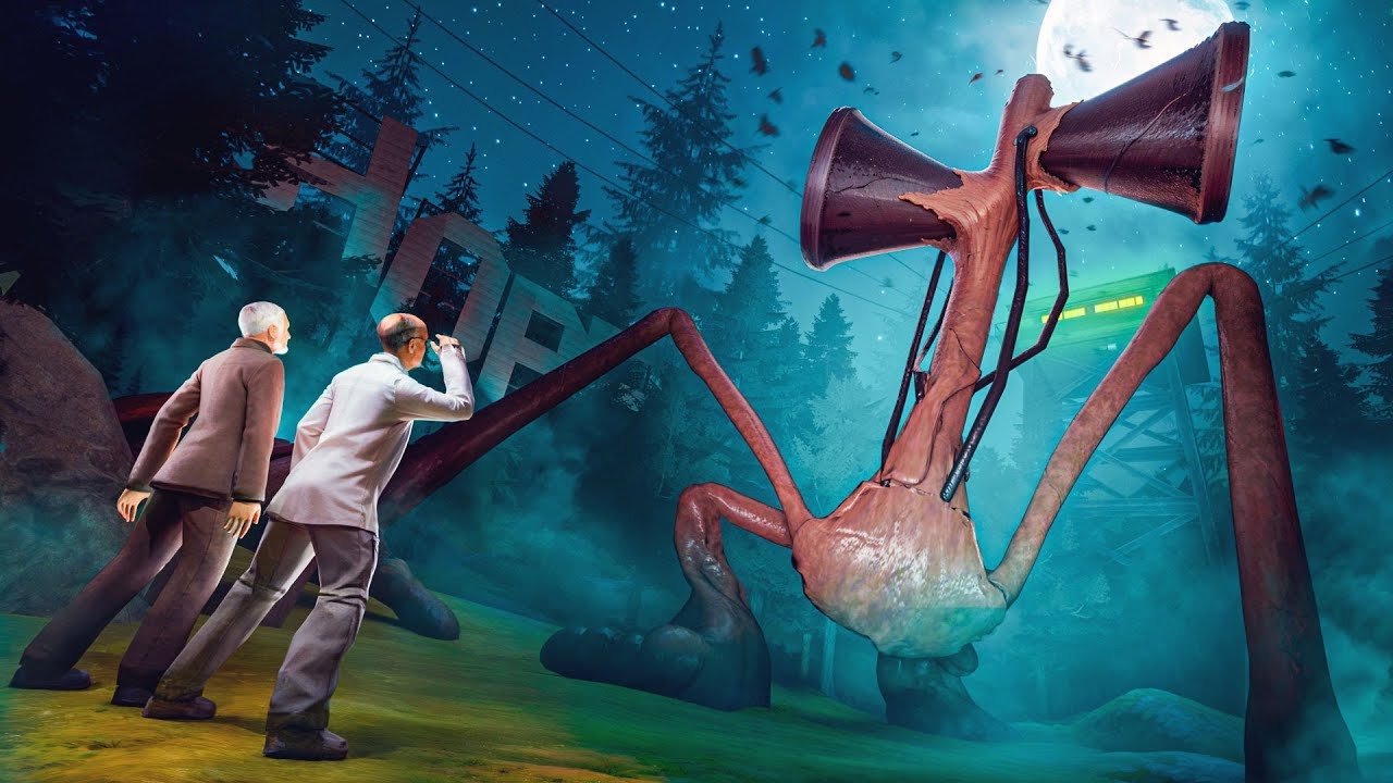 ЗАРЕЙДИЛ МЭРА СИРЕНОГОЛОВЫМ ПОЖИРАТЕЛЕМ в VR в Garry's Mod смотреть онлайн