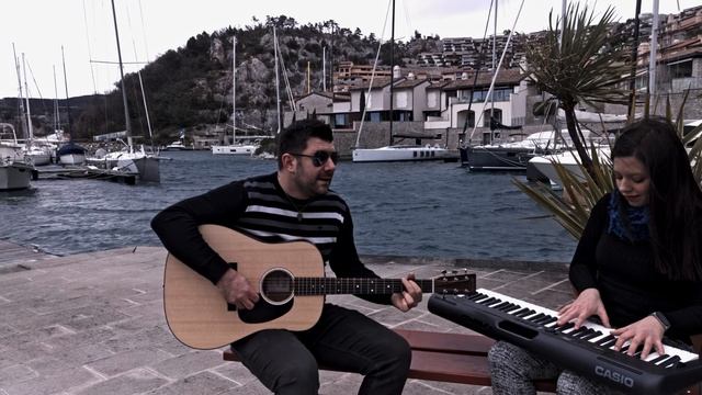 Rene Fajt feat Minka Markič acoustic cover of Keith Whitley - When You Say Nothing At All смотреть онлайн