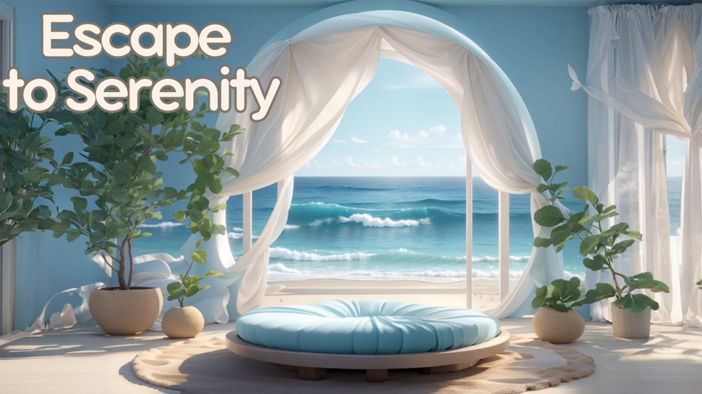 Calming Ocean Waves For Relaxation And Meditation