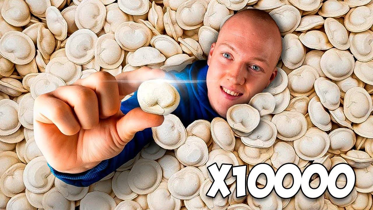 СКОЛЬКО ПОЛУЧИТСЯ ПЕЛЬМЕНЕЙ ИЗ 1 СВИНЬИ ? #сезонконтентаRUTUBE смотреть онлайн