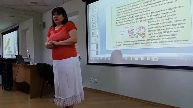 Выступление Ирины Городовой.
