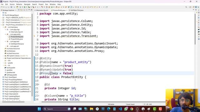 Hibernate Tutorial: Lazy loading in Hibernate - @Proxy annotation in Hibernate | CoderX Ankit смотреть онлайн