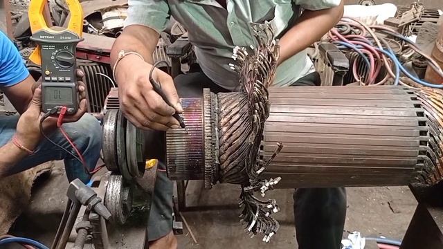 60 kw dc motor , a strip was broken in the armature & repair work смотреть онлайн