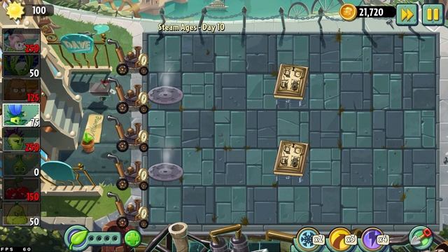 PvZ 2 Reflourished: Steam Ages part 1 - level 1-16 смотреть онлайн