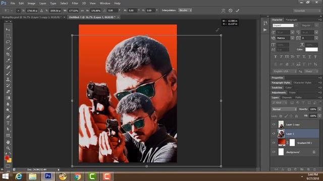 thalapathy 62 poster design using photoshop tamil смотреть онлайн