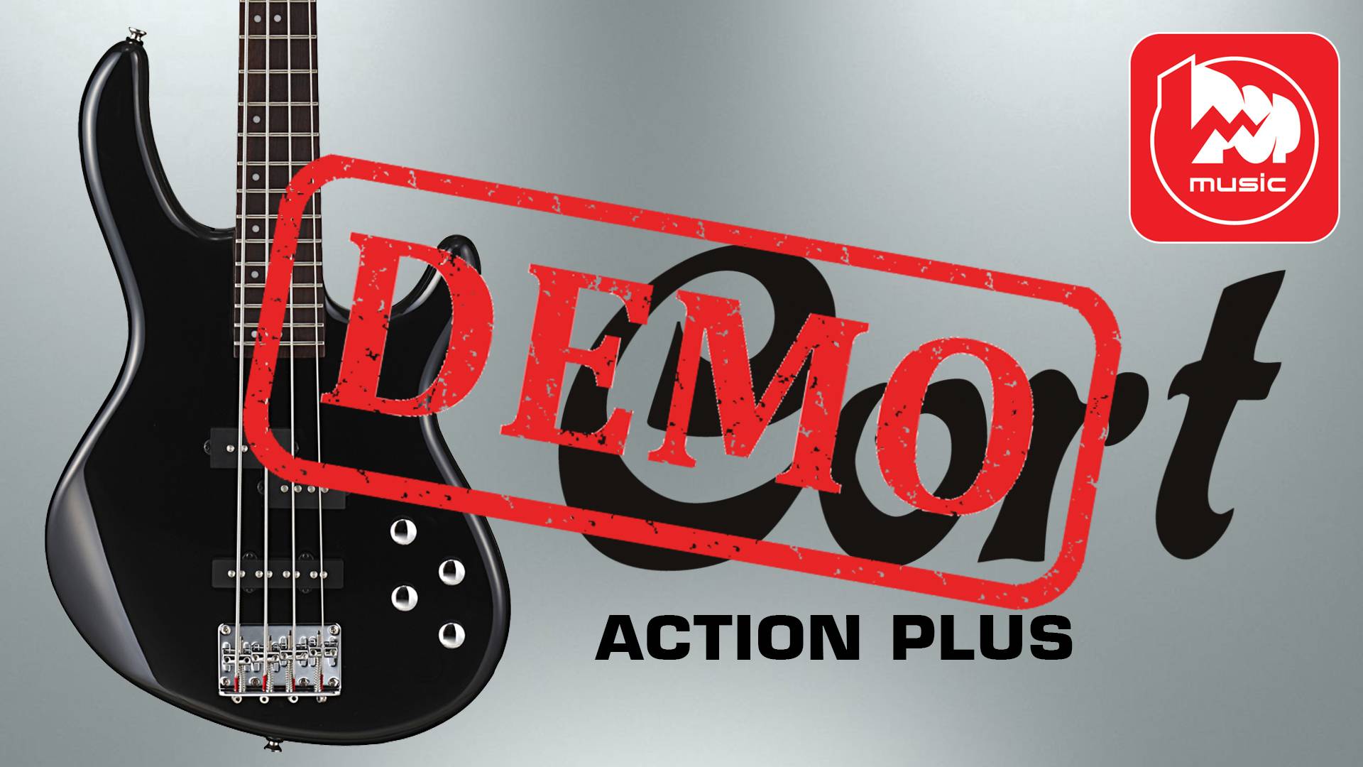 Бас-гитара CORT ACTION PLUS BK - демонстрация звучания смотреть онлайн