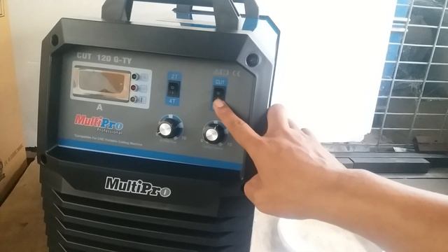 Review Plasma Cutting Machine.! multipro CUT 120 G-TY. смотреть онлайн