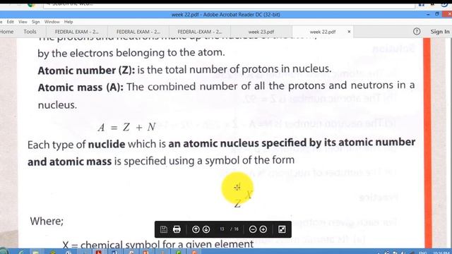 Nuclear Physics Class 12
