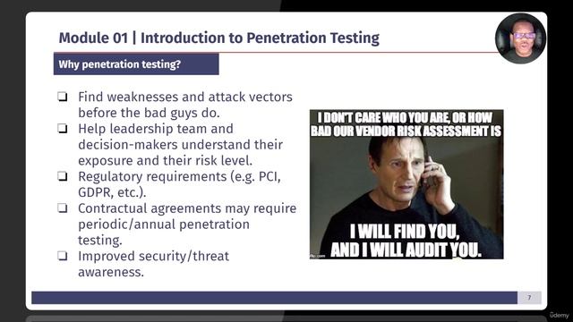 AD Pentest 01 Module - 3 -Why Penetration Testing смотреть онлайн