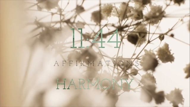 Аффирмации на гармонию 🌼 смотреть онлайн