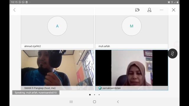 Belajar Bahasa Inggris Kelas XI | via webex part 1 смотреть онлайн