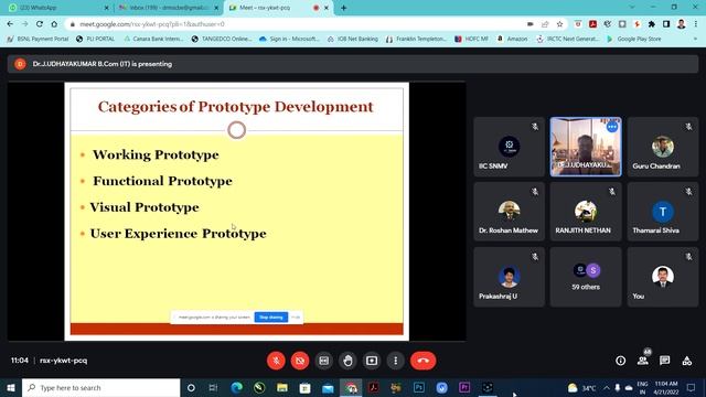 Workshop on "Prototype/Process Design and Developemnt -Prototyping" Resource Person:Dr.J.Udhyakumar смотреть онлайн