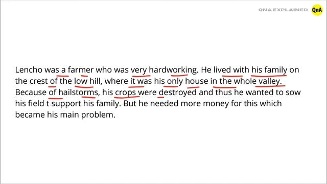 Who was lencho where did he live what were his main problems ? - QnA Explained смотреть онлайн