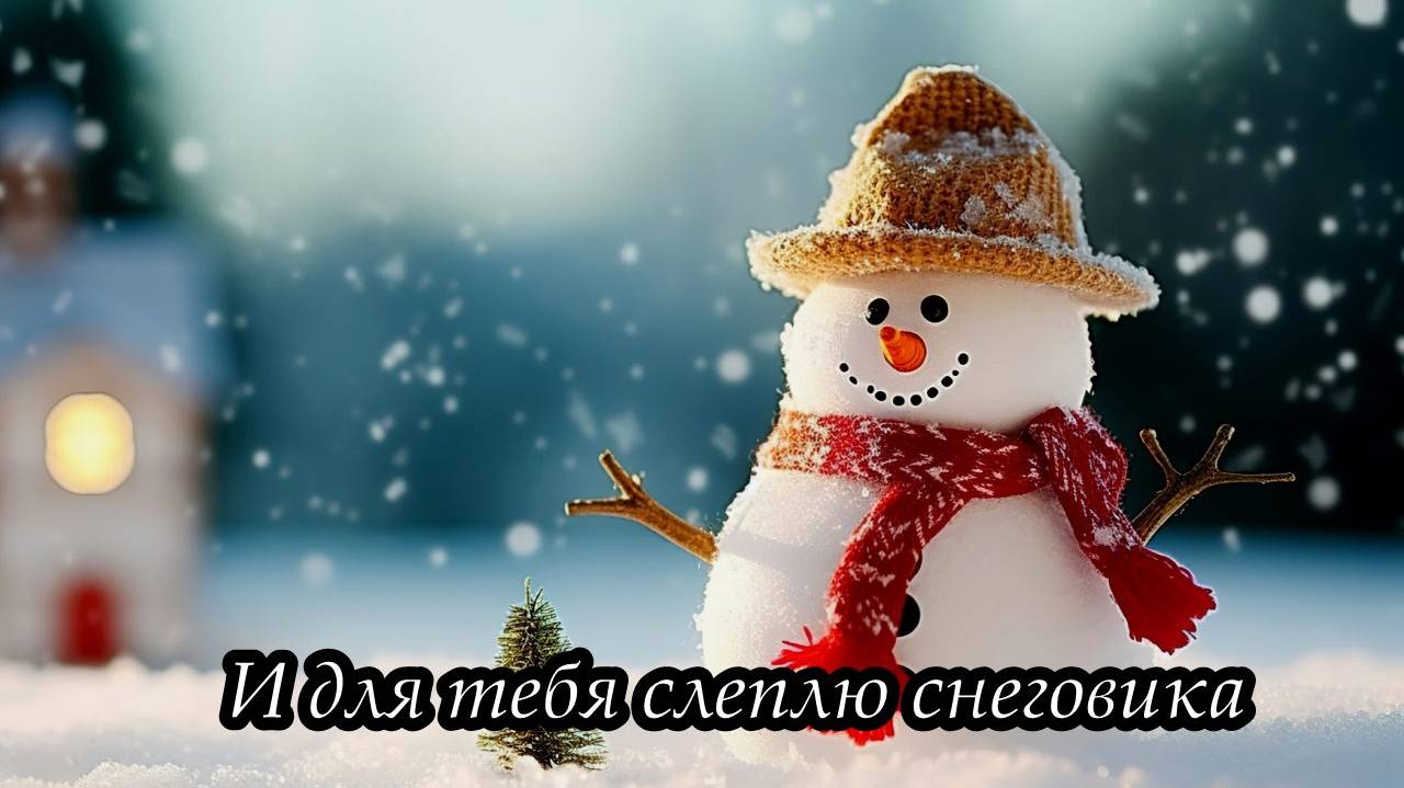 И для тебя слеплю снеговика смотреть онлайн