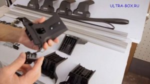 Багажник №1, премиум класса - LUX CITY.  Новинка от компании LUX. Для гладкой крыши и штатных мест