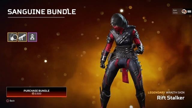 Rift Stalker Wraith Editon Apex Legends Store Sanguine Bundle Season 13 SAVIORS смотреть онлайн