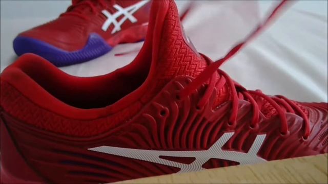 Asics Court FF vermelho para saibro смотреть онлайн