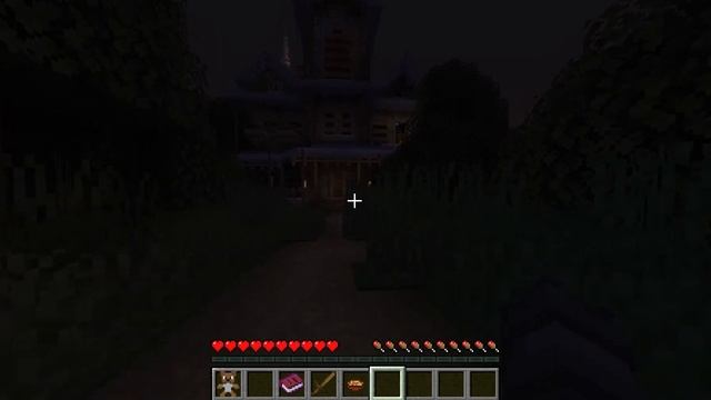 PART 1 minecraft horror map the massacre behind the village THE SMILING MAN. смотреть онлайн
