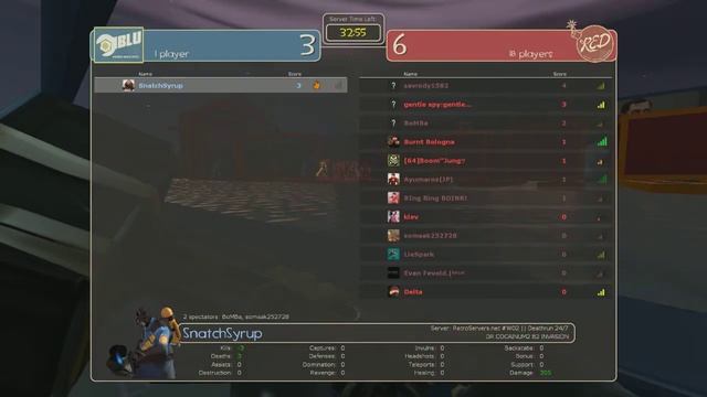 Team Fortress 2 Deathrun Cocainum Invasion Blue Team Gameplay Win 2 смотреть онлайн
