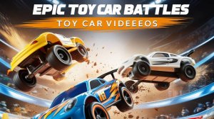 Кто победит в сражении на игрушечных машинках? Захватывающее видео для всех возрастов!