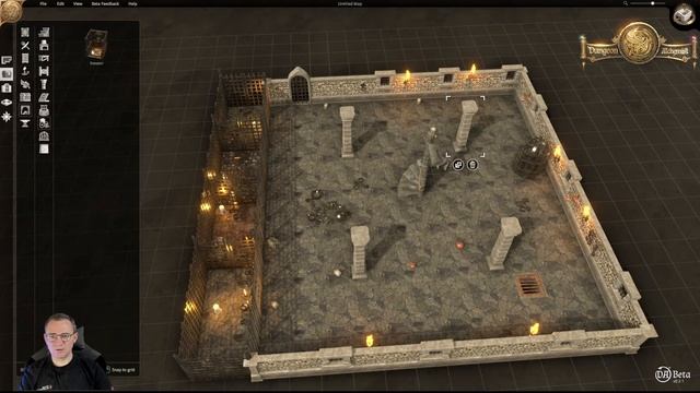 Dungeon Alchemist 0.2 Tutorial 2 (Creating a map) смотреть онлайн