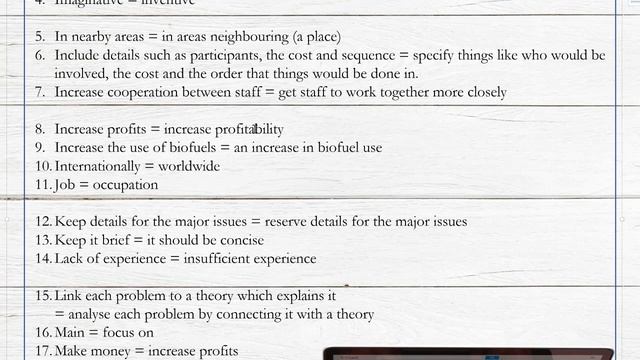100 PHRASES &THEIR SYNONYMS FOR IELTS LISTENING TEST(Part 3)| How to paraphrase in IELTS смотреть онлайн