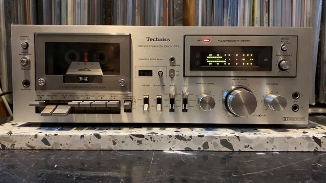 TECHNICS RS-641 recording test смотреть онлайн