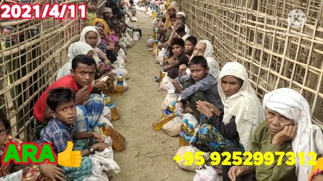 DUMB ROHINGYA NEWS Abdul Amin Paukraw key in Ni pyin IDP camp DUMB 19/4/2021 смотреть онлайн