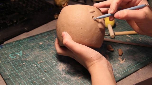 Керамические будни: ЧАСТЬ 1. Лепка под успокаивающую музыку. смотреть онлайн