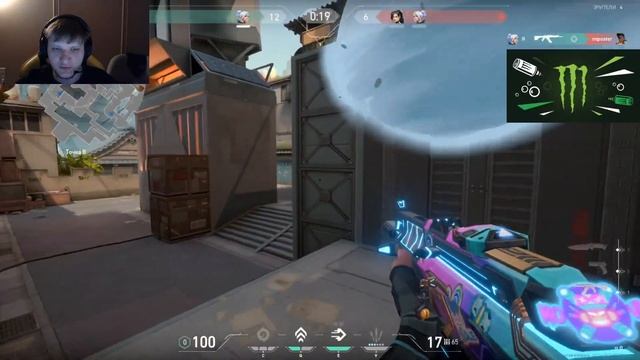 S1mple INSANE 1v4 in VALORANT смотреть онлайн