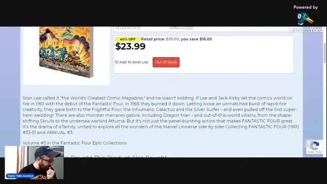 CGN LIVE! Ep. 9 - Comics and Graphic Novel releases for 4/3 Omnibus Manga Marvel DC Image Dark Hors смотреть онлайн