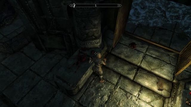 Battling Falmer People In Alftand Glacial Ruins / Skyrim Part 16 / Retro Rhursday Episode 25