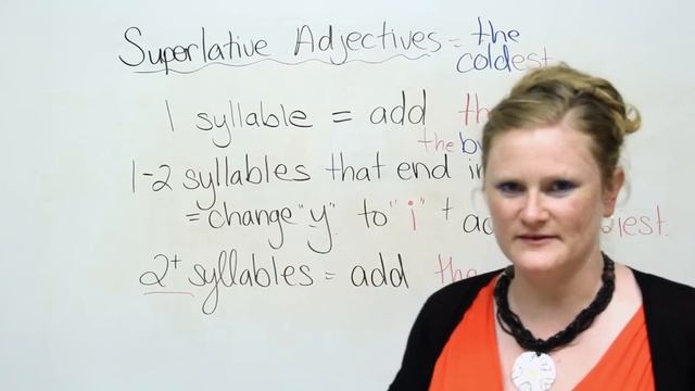 English Grammar - Superlative Adjectives - biggest, best, most beautiful, etc. смотреть онлайн