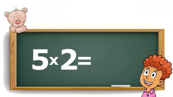 Таблица умножения на 5