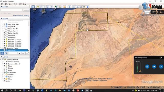 Create And Add Shapefile From Google Earth To Arcgis