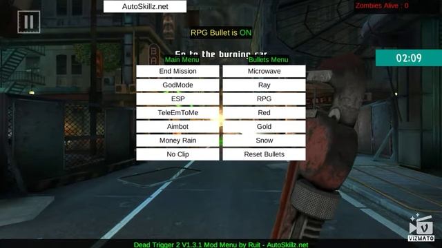 [MOD MENU] DEAD TRIGGER2 NOCLIP/MONEYDROP/GODMOD AND MORE смотреть онлайн