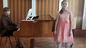 Шлыкова Ксения. ДМШ № 12. г.Ленинск-Кузнецкий. Муз. Я.Дубравина, сл. В.Суслова "Старинный фрегат".