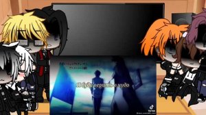 реакция бродячих псов на Дазая(стекло)