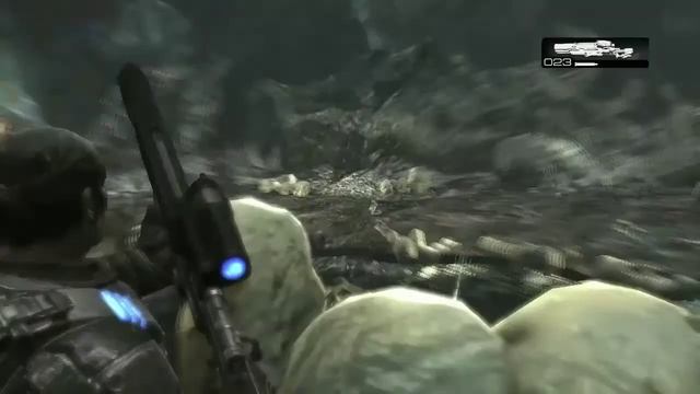 3 Часть-Под Землёй.Гигантский Червь. Прохождение Gears of War 2 (Xbox One S) смотреть онлайн