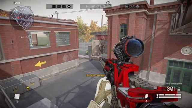 Warface ranked match on Factory with M4A1 Custom - Part2 смотреть онлайн