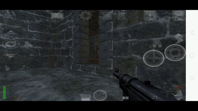 Return To Castle Wolfenstein Android Gameplay Part 1 - Escape !