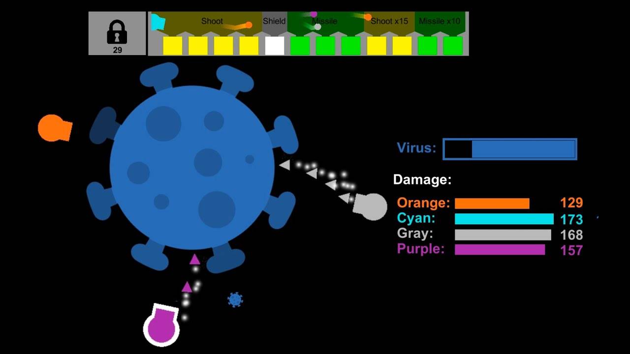 57. Шарики: Разрушение вируса | Marble: Destroy the VIRUS | Кто победит? смотреть онлайн