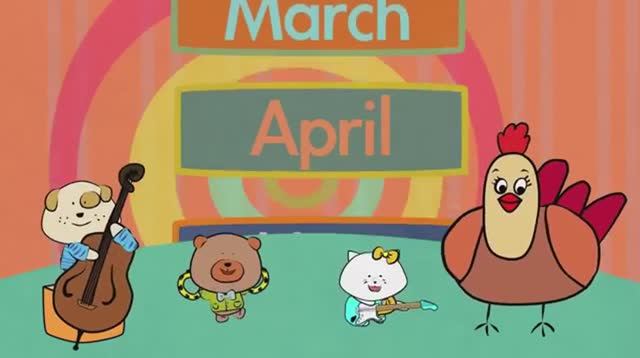 Английский для детей Месяцы года смотреть онлайн