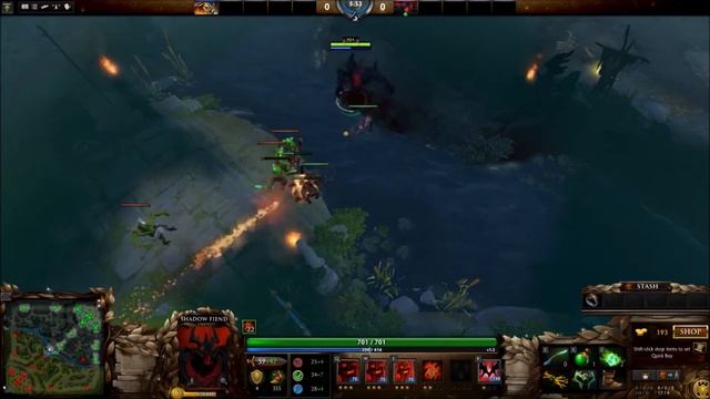 Dota 2 Shadow Fiend: Worst Clinkz Ever? смотреть онлайн