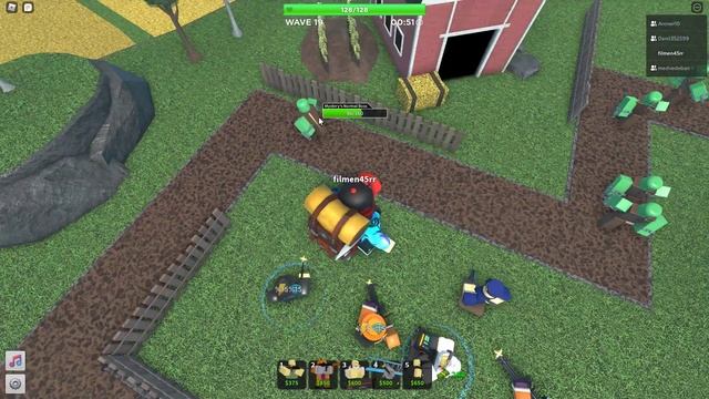 У нас замена в пати Tower defense simulator смотреть онлайн
